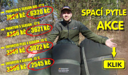 Rybářské spacáky akce Rybářské spacáky akce