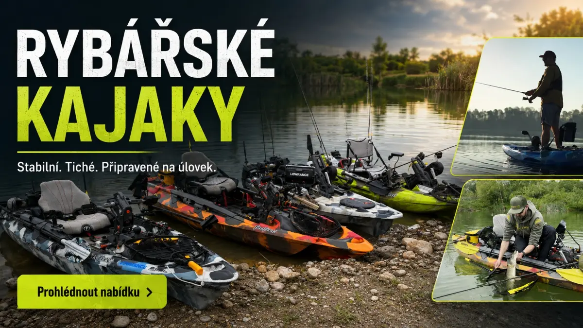 Rybářské kajaky