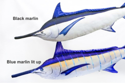 Dekoran polt - Black marlin 118 cm